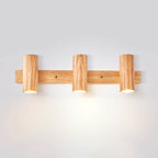 Modern Wood Spotlight Wall Sconce