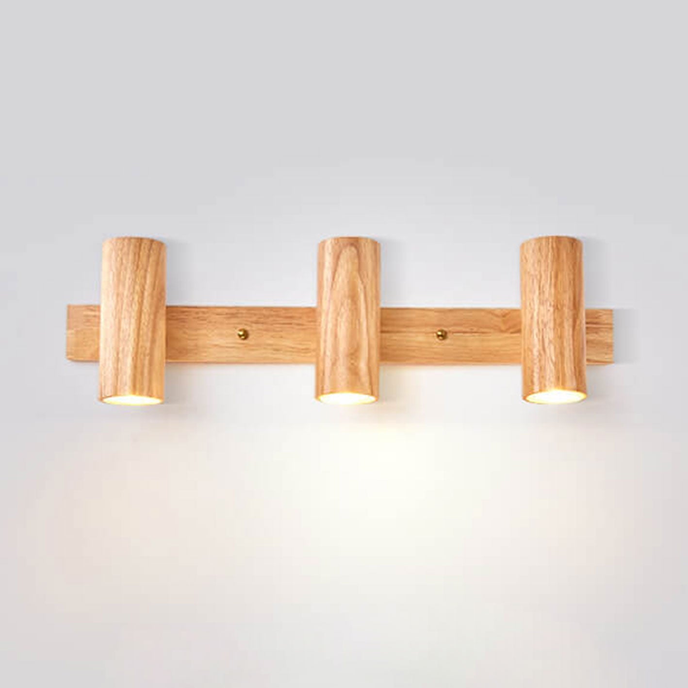 Minimalist Wood Wall Sconce
