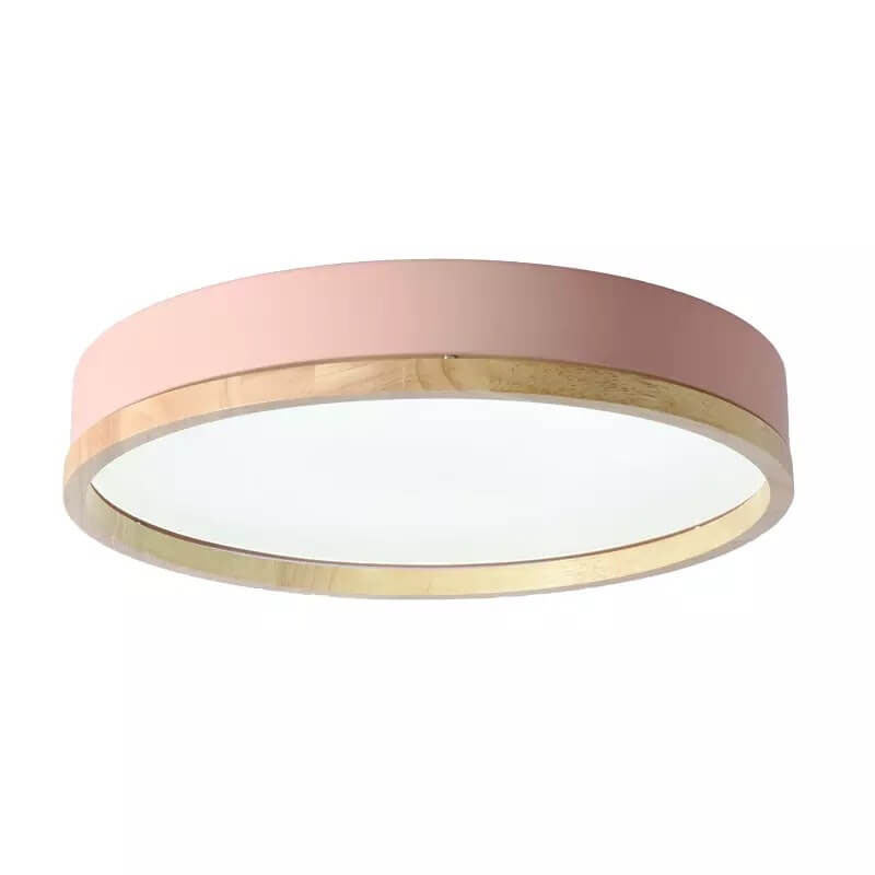 Elegant Round Acrylic LED Flush Mount Ceiling Light