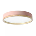 Elegant Round Acrylic LED Flush Mount Ceiling Light