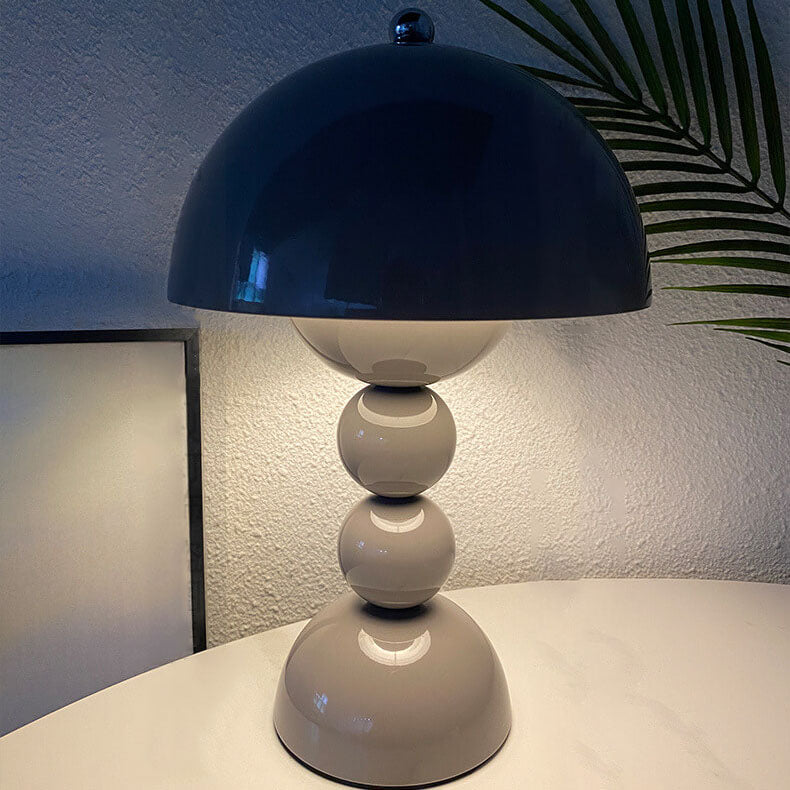 Nordic Mushroom 1-Light Round Table Lamp