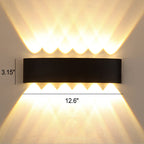 Premium Waterproof LED Outdoor Arc Wall Sconce