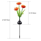 Premium Art Deco Solar LED Landscape Light - Waterproof