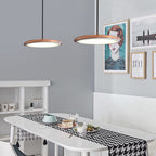 Nordic Metal LED Pendant Light - Macaron Flying Saucer Design