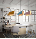 Premium Metal and PVC Book Shade Pendant Light