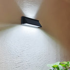 Premium Outdoor Solar Waterproof Rectangular LED Wall