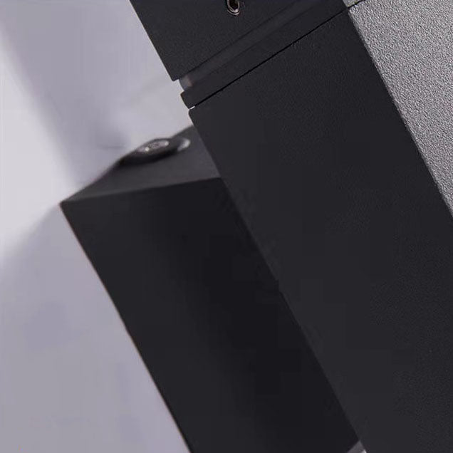 Modern Waterproof Rectangular LED Wall Sconce