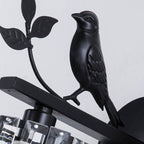 Crystal Bird Wall Sconce
