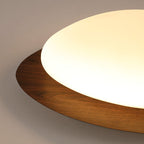 Scandinavian Pebble LED Flush Mount Ceiling Light for Bedroom