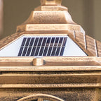 Premium European Waterproof Solar Outdoor Lantern
