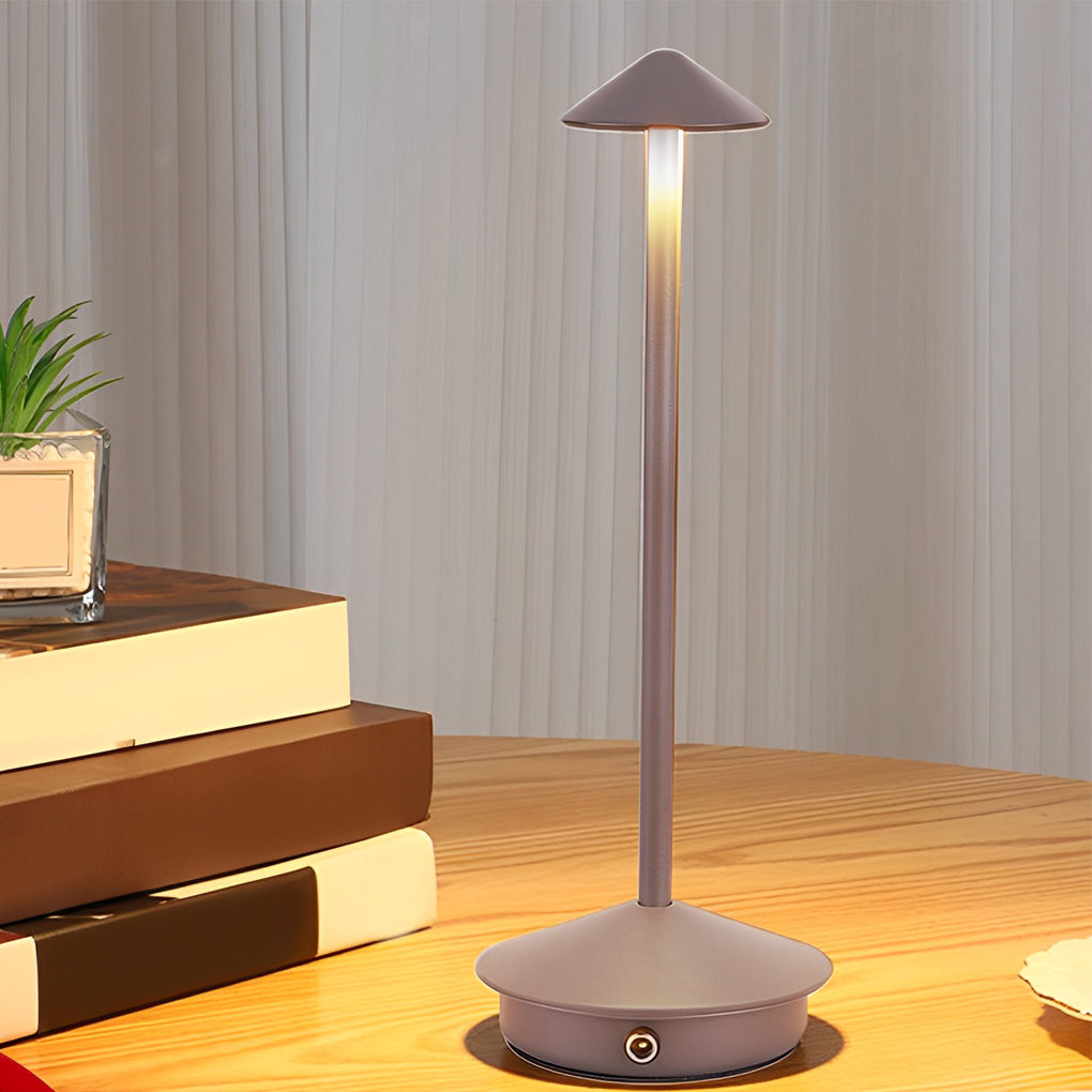 Premium Dimmable Mini Triangle LED Table Lamp