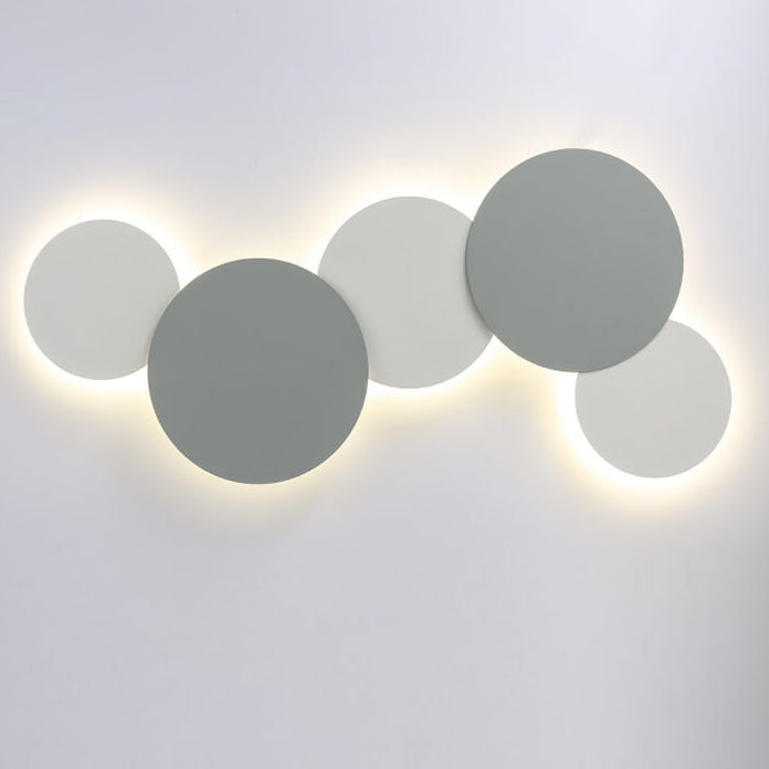 Minimalist Round Iron LED Sconce
