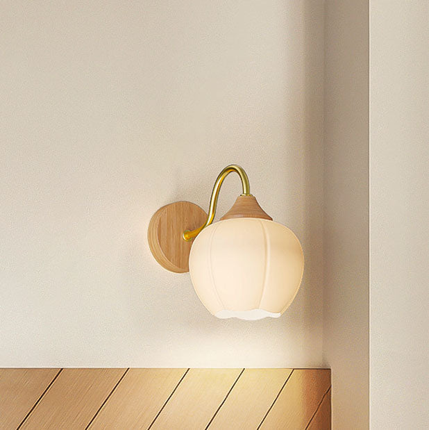 Nordic Striped Glass Wall Sconce