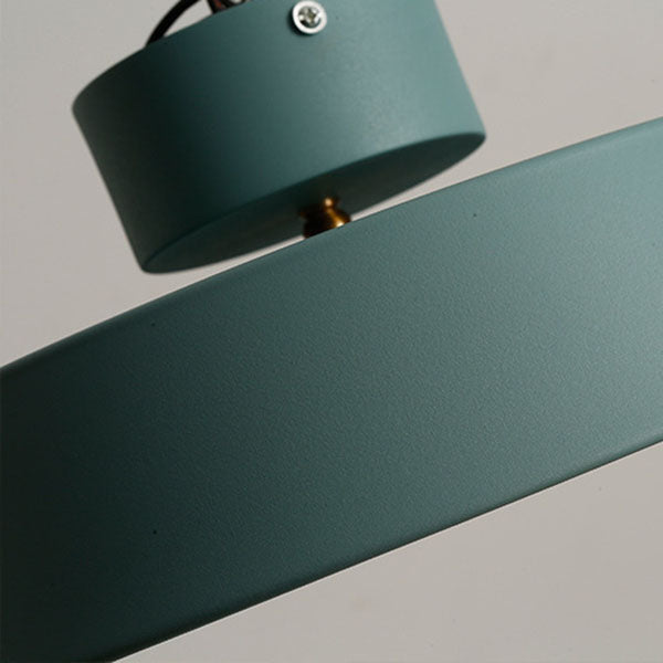Nordic Minimalist Round Iron LED Ceiling Light