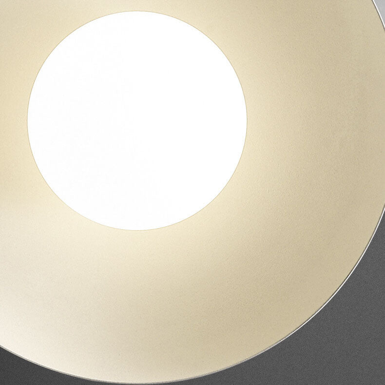 Wabi-Sabi Iron & Glass Semi-Flush Light