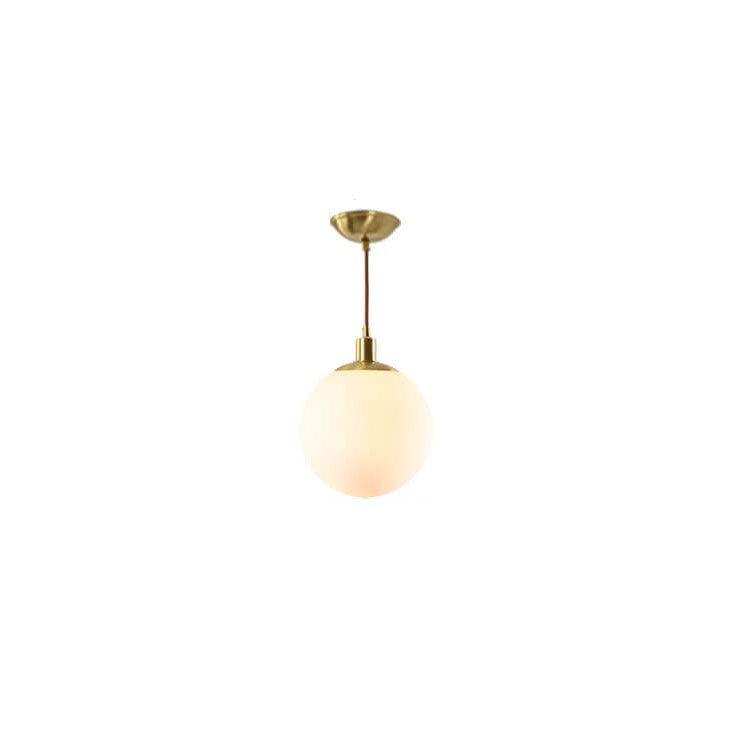 White Orb Nordic Pendant Light