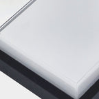 Contemporary Square Aluminum LED Flush Mount Ceiling Light for Outdoor Use