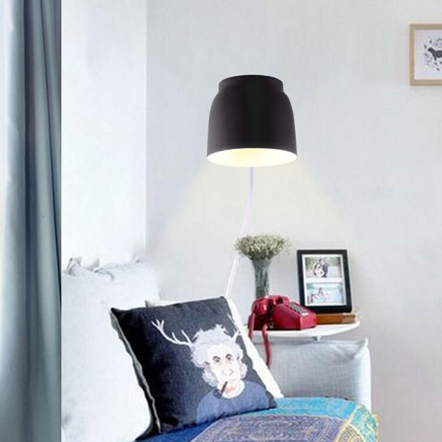 Rotatable Nordic Column 1-Light Wall Sconce