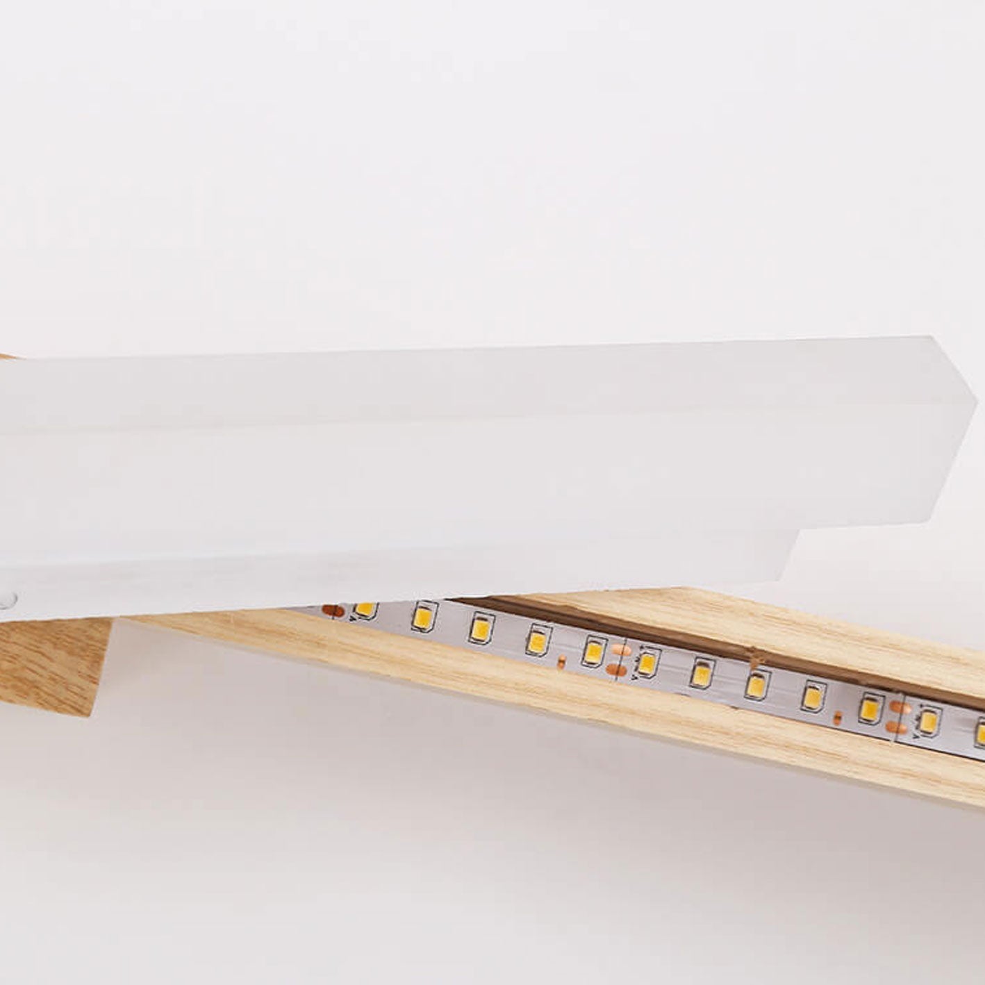 Nordic Log Strip LED Vanity Sconce