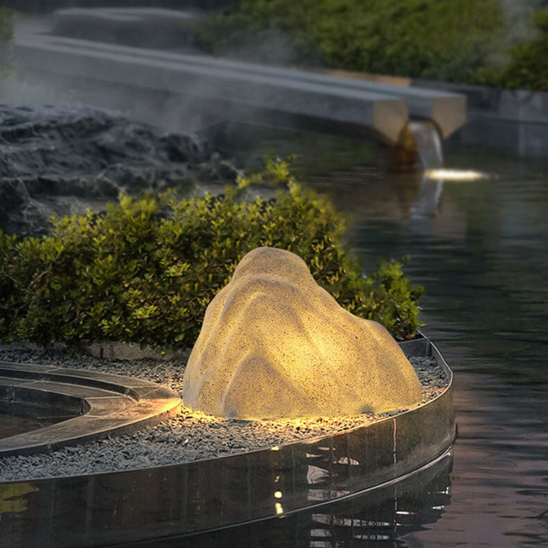Premium Waterproof LED Stone Rockery Garden Light