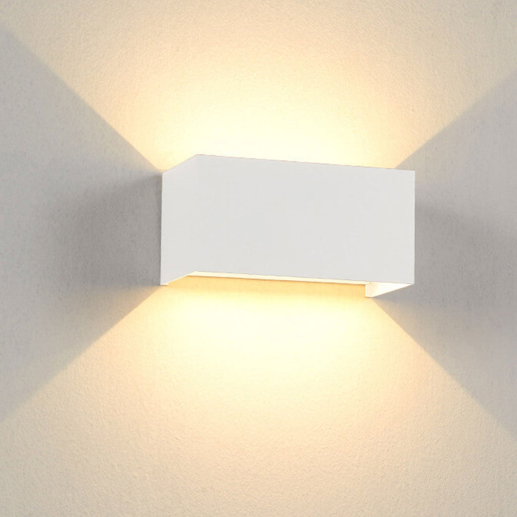 Premium Waterproof Rectangular LED Outdoor Wall Sconce