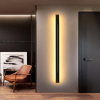 Modern Elongated LED Acrylic Wall Light
