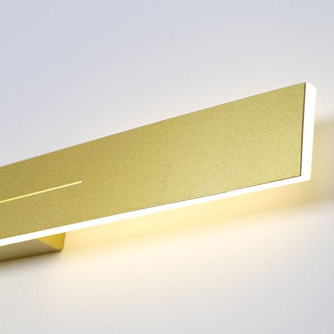 Modern Elongated LED Acrylic Wall Light