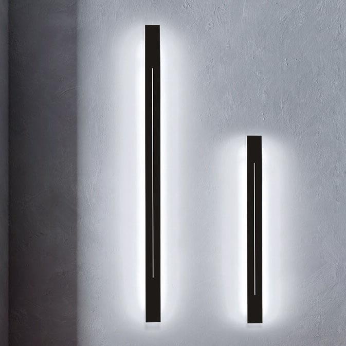 Modern Elongated LED Acrylic Wall Light