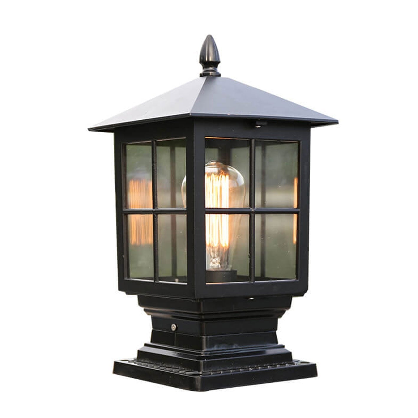 Premium Waterproof European Outdoor Column Lantern