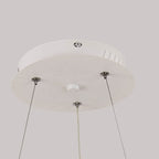 Log Circle LED Island Chandelier
