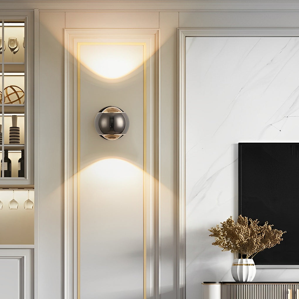 Modern Up and Down LED Wall Lamp - Stylish Wall Washer Light