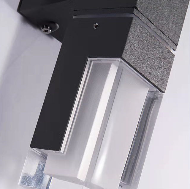Modern Waterproof Rectangular LED Wall Sconce
