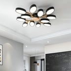 Nordic Wooden Branch LED Flush Mount Ceiling Light