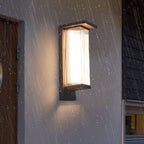 Premium Waterproof Rectangular LED Outdoor Wall Sconce