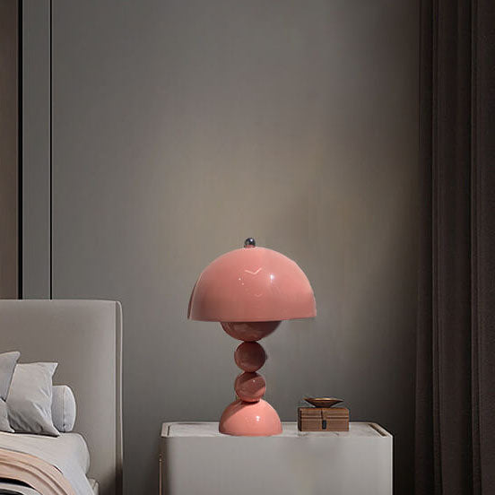 Nordic Mushroom 1-Light Round Table Lamp