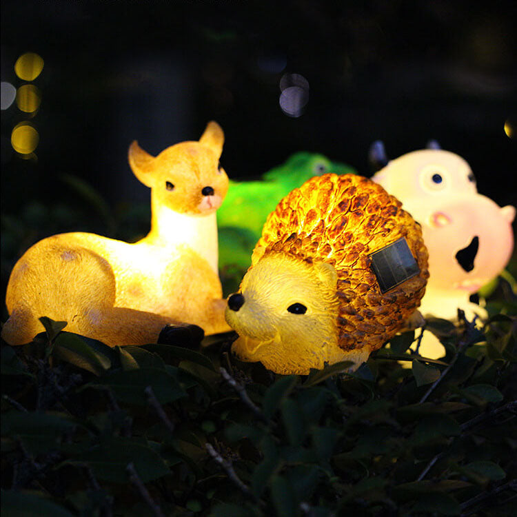 Premium Waterproof LED Animal-Shaped Garden Light - Resin