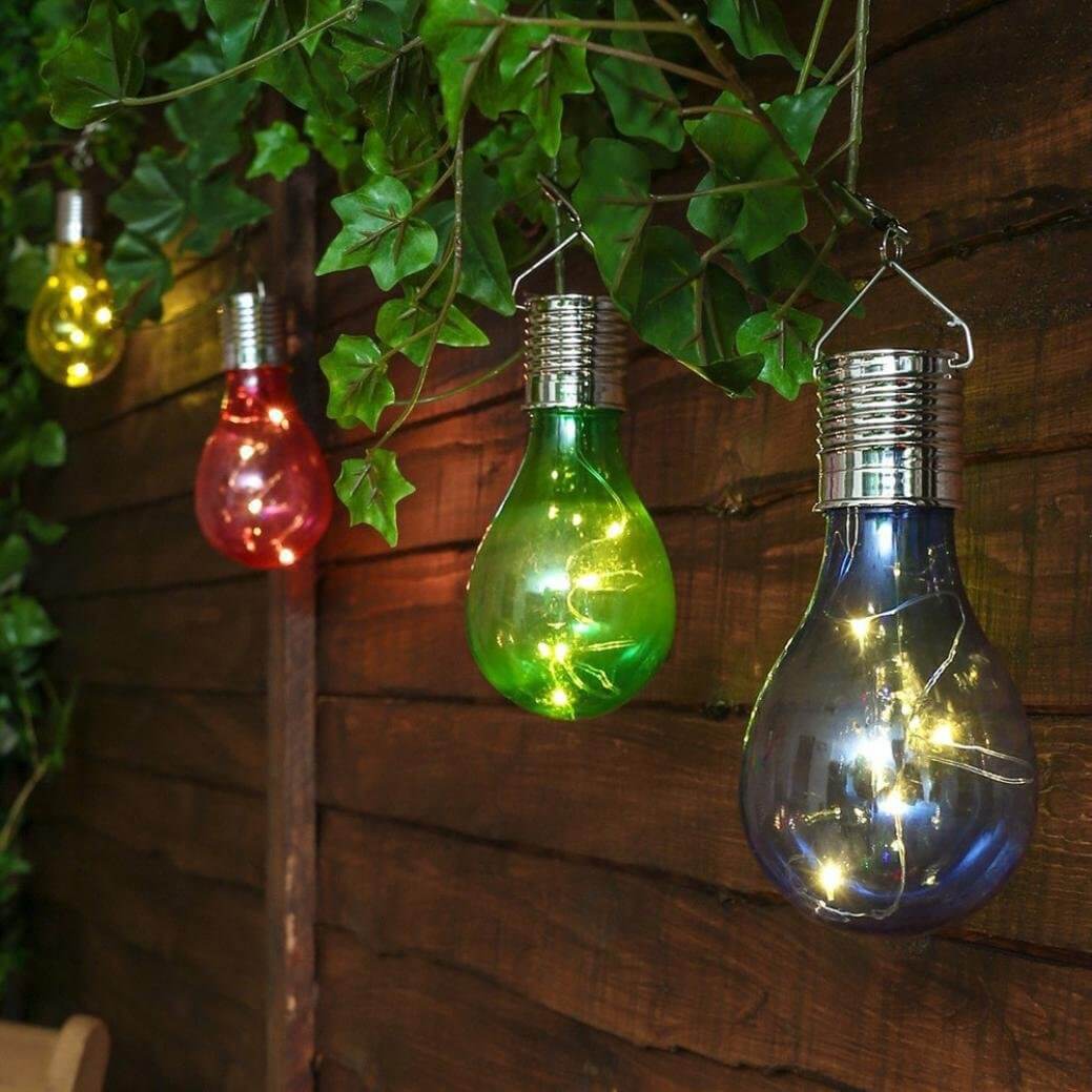 Premium Solar LED Hanging Colorful Outdoor Light