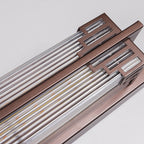 Waterproof Rectangular Stainless Steel LED Wall Sconce