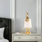 Premium Nordic Rabbit Resin Table Lamp - 1 Light