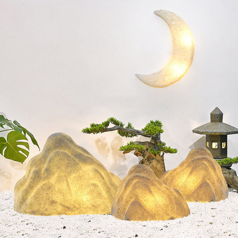 Premium Waterproof LED Stone Rockery Garden Light