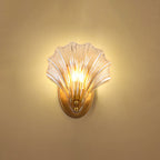 Glass Shell 1-Light Wall Sconce