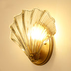 Glass Shell 1-Light Wall Sconce