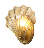 Glass Shell 1-Light Wall Sconce