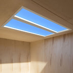 Blue Sky Metal LED Flush Mount Light