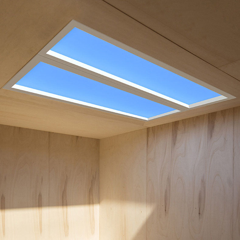 Blue Sky Metal LED Flush Mount Light