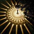 Premium Solar Waterproof LED Garden Light with Circular