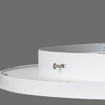 Contemporary Round Acrylic LED Flush Mount Ceiling Light