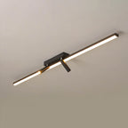 Nordic Minimalist LED Flush Mount Ceiling Light - Acrylic Long Strip Spotlight