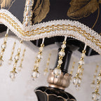 Elegant European Court Resin Table Lamp - 1-Light for Bedroom