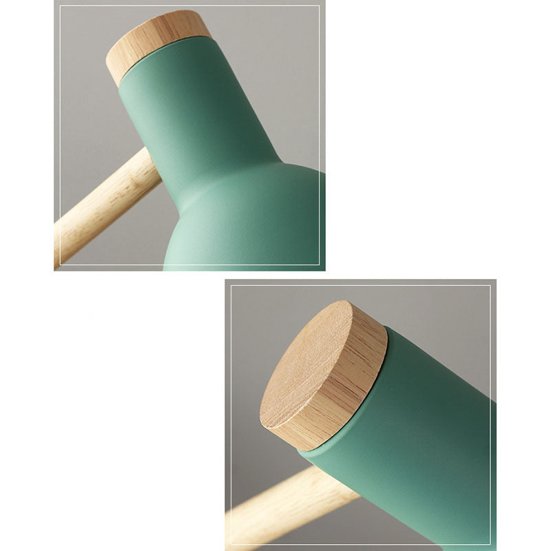 Nordic Iron Semi-Circular Table Lamp